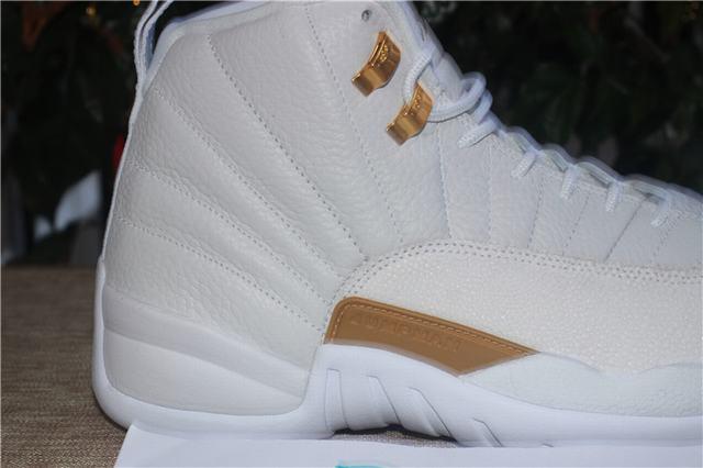 Authentic Air Jordan 12 OVO White Release Version （Nike pairs）